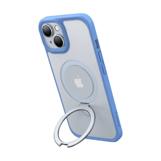 Torras phone case Ostand Matte for iPhone 15 (navy blue) Torras phone case Ostand Matte for iPhone 15 (navy blue)