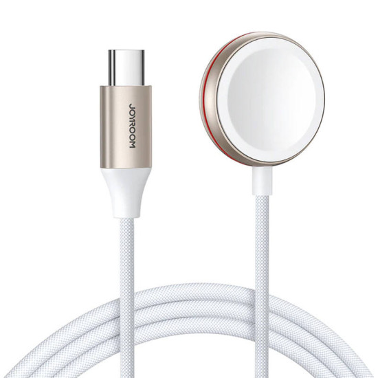 Apple Watch Magnetic Charger Joyroom S-IW011 USB-C 5V 1.2m (White) Apple Watch Magnetic Charger Joyroom S-IW011 USB-C 5V 1.2m (White)