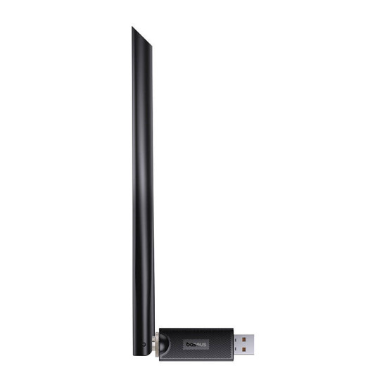 Baseus Αντάπτορας Δικτύου Wi-Fi FastJoy με Κεραία, 650Mbps (Μαύρο) Baseus Αντάπτορας Δικτύου Wi-Fi FastJoy με Κεραία, 650Mbps (Μαύρο)