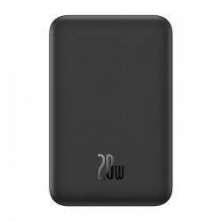 Baseus Powerbank Magnetic Mini 5000mAh, USB-C 20W (Μαύρο)