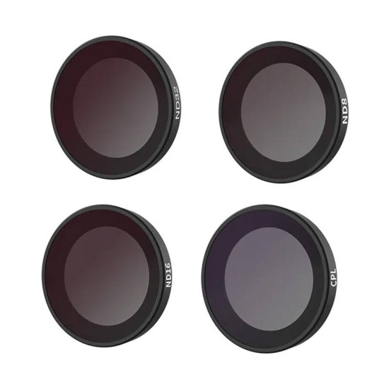 Lens filter Set CPL/ND8/ND16/ND32 Telesin for Insta360 GO 2/3 Lens filter Set CPL/ND8/ND16/ND32 Telesin for Insta360 GO 2/3