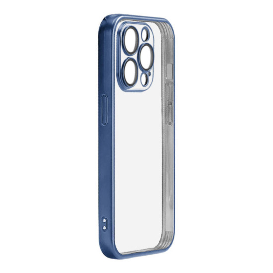 Protective phone case Joyroom JR-15Q4 for iPhone 15 Pro Max (matte blue) Protective phone case Joyroom JR-15Q4 for iPhone 15 Pro Max (matte blue)