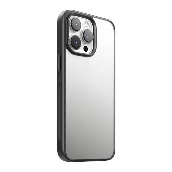 Protective phone case Joyroom JR-15Q2 for iPhone 15 Pro (matte black) Protective phone case Joyroom JR-15Q2 for iPhone 15 Pro (matte black)