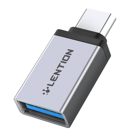 USB-C to USB 3.0 Adapter Lention (silver) USB-C to USB 3.0 Adapter Lention (silver)