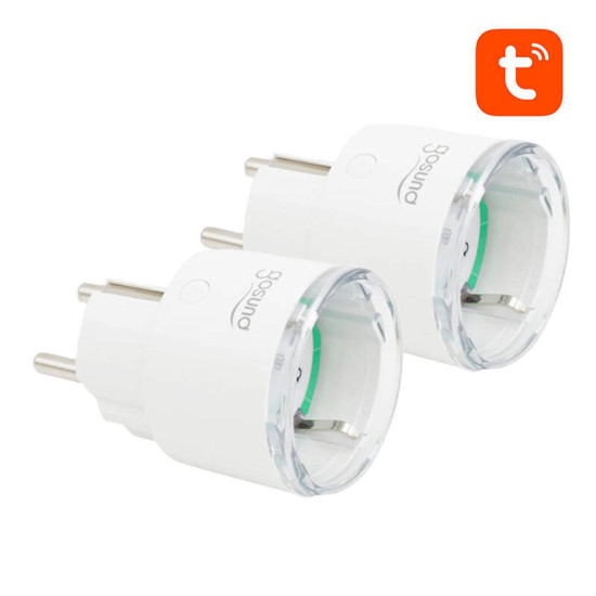 Gosund Έξυπνη Πρίζα WiFi SP111, 3680W 16A, Tuya (2τμχ) (Λευκό) Gosund Έξυπνη Πρίζα WiFi SP111, 3680W 16A, Tuya (2τμχ) (Λευκό)
