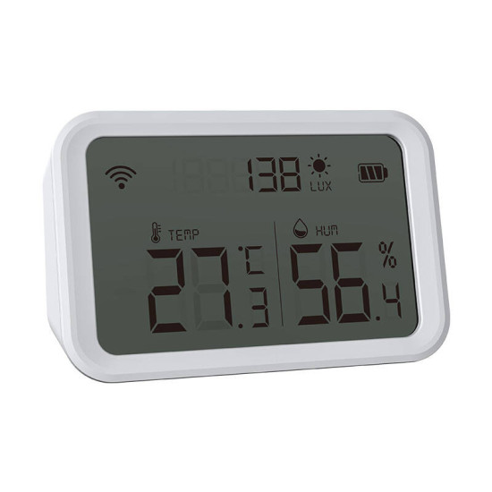 NEO NAS-TH02W Temperature and Humidity Sensor with Display, WiFi TUYA NEO NAS-TH02W Temperature and Humidity Sensor with Display, WiFi TUYA