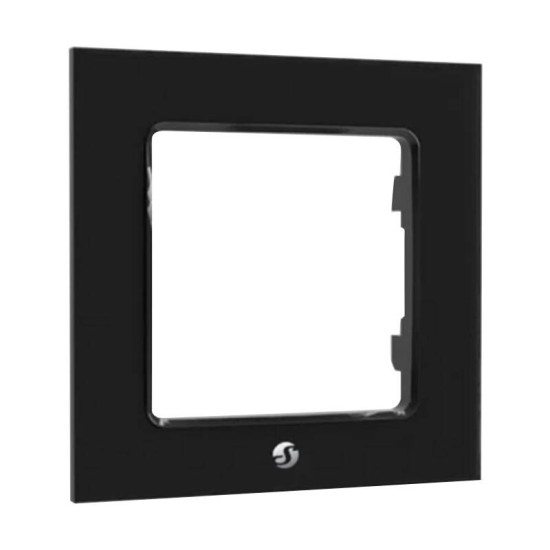 Shelly Switch Frame SIngle (Black) Shelly Switch Frame SIngle (Black)