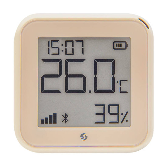 Shelly H&T Gen3 Temperature and humidity sensor, WiFi (Mocha) Shelly H&T Gen3 Temperature and humidity sensor, WiFi (Mocha)