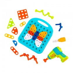 Learning Resources Παιχνίδι Κατασκευών Design & Drill Shapes Workshop EI-4107