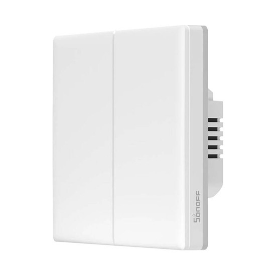 Sonoff Διακόπτης Τοίχου Χωνευτός WiFi Smart Touch TX T5 2C, 2 κανάλια (Λευκό) Sonoff Διακόπτης Τοίχου Χωνευτός WiFi Smart Touch TX T5 2C, 2 κανάλια (Λευκό)