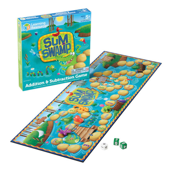 Learning Resources Εκπαιδευτικό Επιτραπέζιο Sum Swamp LER 5052 Learning Resources Εκπαιδευτικό Επιτραπέζιο Sum Swamp LER 5052