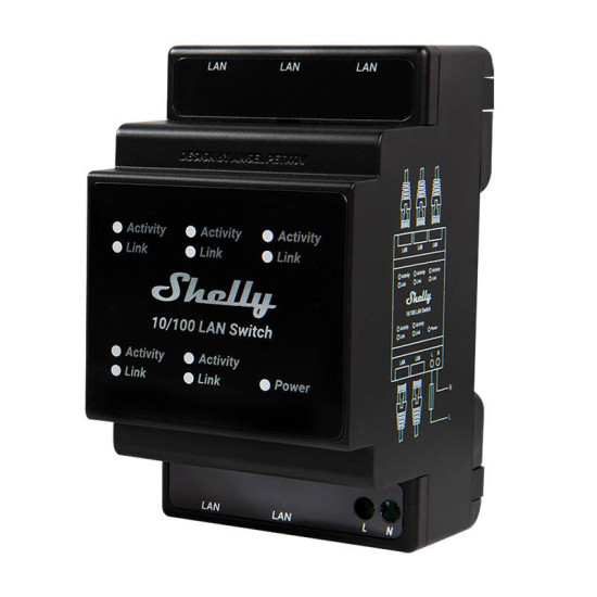 Shelly LAN Switch Ethernet Switch Shelly LAN Switch Ethernet Switch