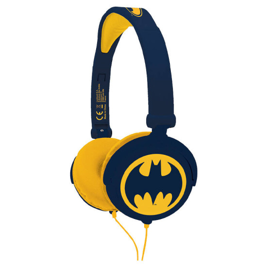 Lexibook Ενσύρματα/Αναδιπλούμενα Ακουστικά Batman Lexibook Ενσύρματα/Αναδιπλούμενα Ακουστικά Batman