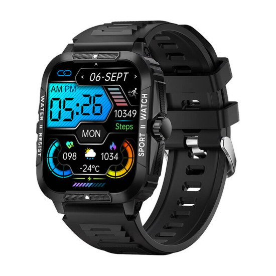 Colmi Smartwatch P76 (Μαύρο) Colmi Smartwatch P76 (Μαύρο)