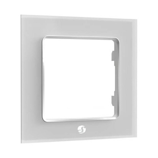 Shelly switch frame single (White) Shelly switch frame single (White)