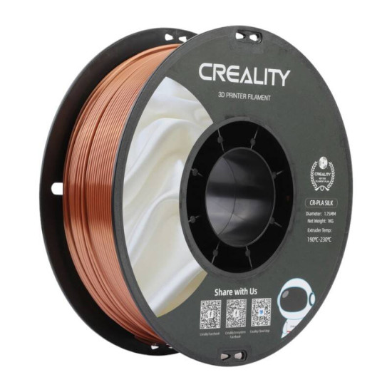 CR-Silk PLA Filament Creality (Red Copper) CR-Silk PLA Filament Creality (Red Copper)