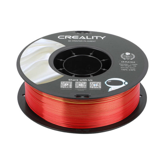 CR-Silk PLA Filament Creality (Golden-red) CR-Silk PLA Filament Creality (Golden-red)