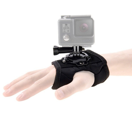 Wrist band Puluz with mount for sport camera (including Ace Pro 2, Osmo Action 5 Pro)