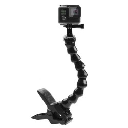 Holder with clip Puluz for sports cameras (DJI, GoPro, Insta360) PU179
