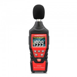 Habotest Ψηφιακός Μετρητής Έντασης Ήχου HT622B USB A/C (Μαύρο/Κόκκινο)