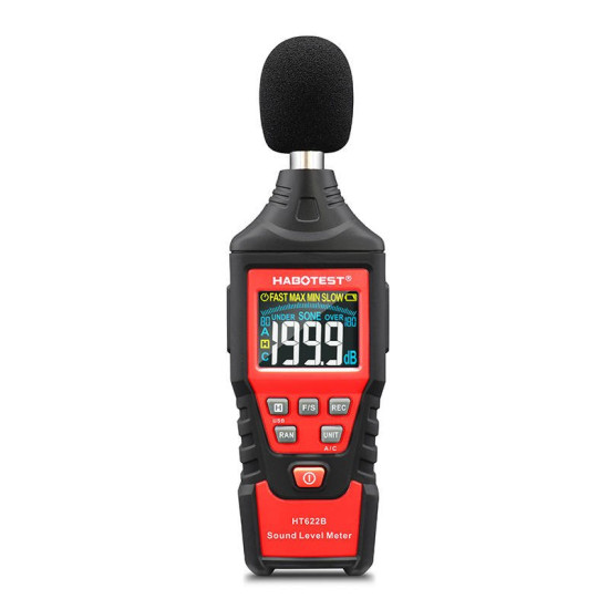 Habotest Ψηφιακός Μετρητής Έντασης Ήχου HT622B USB A/C (Μαύρο/Κόκκινο) Habotest Ψηφιακός Μετρητής Έντασης Ήχου HT622B USB A/C (Μαύρο/Κόκκινο)
