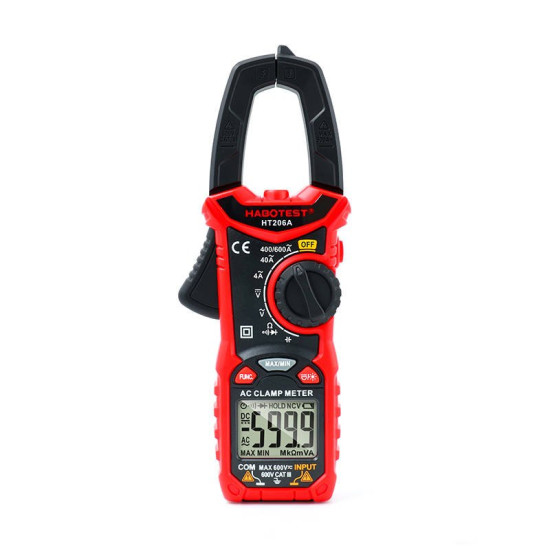 Habotest Ψηφιακή Αμπεροτσιμπίδα HT206A (Κόκκινο) Habotest Ψηφιακή Αμπεροτσιμπίδα HT206A (Κόκκινο)