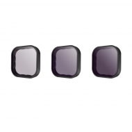 Lens filter set ND 8/16/32 Telesin for GoPro Hero 9 / Hero 10 / Hero 11 / Hero 12 / Mini (GP-FLT-902)