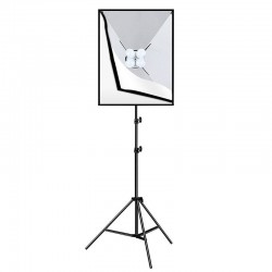 Puluz Σετ Στούντιο Φωτογράφισης PU5071EU, Softbox LED 50x70cm, Τρίποδο, Λάμπες LED x4