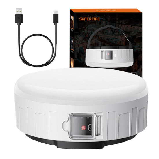 Φανάρι κάμπινγκ Superfire T25 – 400 lm, USB, 3 λειτουργίες Φανάρι κάμπινγκ Superfire T25 – 400 lm, USB, 3 λειτουργίες