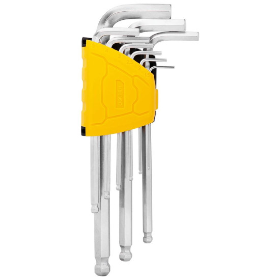 Long Hex Key Sets 1.5-10mm Deli Tools EDL3088 (silver) Long Hex Key Sets 1.5-10mm Deli Tools EDL3088 (silver)