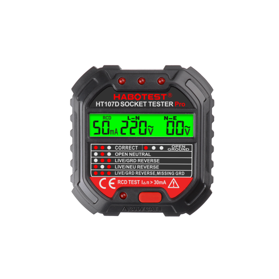Habotest Tester Καλωδίων με ψηφιακή οθόνη HT107D (Μαύρο) Habotest Tester Καλωδίων με ψηφιακή οθόνη HT107D (Μαύρο)