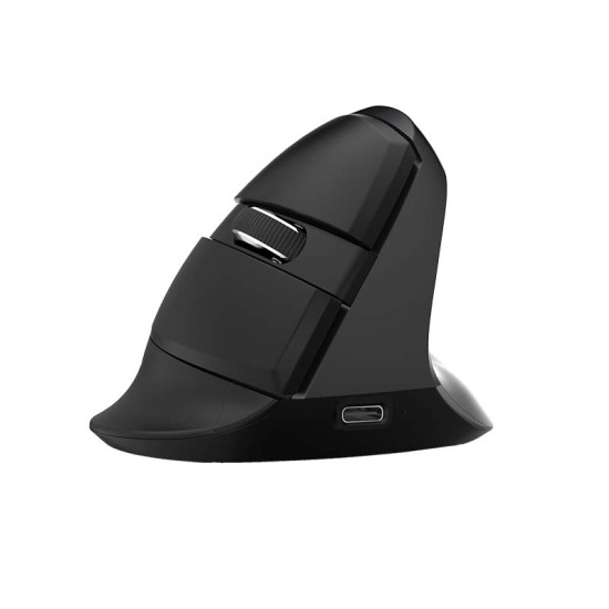 Delux Ασύρματο Ποντίκι Vertical M618 Mini BT+2.4G RGB 4000DPI (Μαύρο) Delux Ασύρματο Ποντίκι Vertical M618 Mini BT+2.4G RGB 4000DPI (Μαύρο)