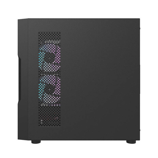 Darkflash DK431 Mesh θήκη υπολογιστή (μαύρη) + 4 ανεμιστήρες ARGB Darkflash DK431 Mesh θήκη υπολογιστή (μαύρη) + 4 ανεμιστήρες ARGB