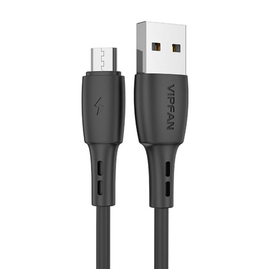 USB to Micro USB cable VFAN Racing X05, 3A, 1m (black) USB to Micro USB cable VFAN Racing X05, 3A, 1m (black)
