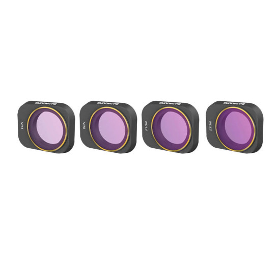 Set of 4 filters ND 4/8/16/32 Sunnylife for DJI Mini 3 Pro (MM3-FI417) Set of 4 filters ND 4/8/16/32 Sunnylife for DJI Mini 3 Pro (MM3-FI417)