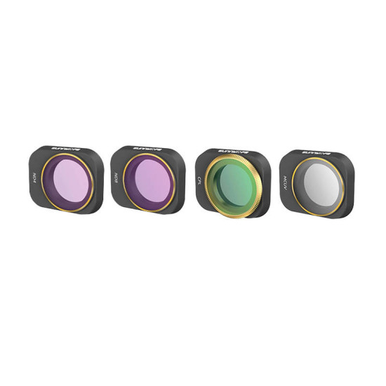Set of 4 filters UV+CPL+ND4+ND8 Sunnylife for DJI Mini 3 Pro (MM3-FI418) Set of 4 filters UV+CPL+ND4+ND8 Sunnylife for DJI Mini 3 Pro (MM3-FI418)