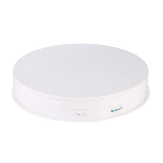 Electric Rotating Turntable Display Puluz 30cm USB (white) Electric Rotating Turntable Display Puluz 30cm USB (white)