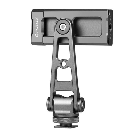 Swivel phone holder Puluz with universal 1/4 mount (black) Swivel phone holder Puluz with universal 1/4 mount (black)