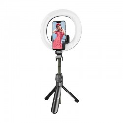 Selfie stick/ tripod Puluz with LED light ring
