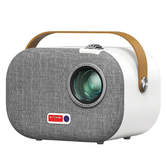 Mini Projector Blitzwolf BW-V2 LED 1080P Full HD WiFi Bluetooth Android (white) Mini Projector Blitzwolf BW-V2 LED 1080P Full HD WiFi Bluetooth Android (white)