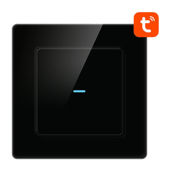 Smart Light Switch WiFi Avatto N-TS10-B1 1 Way TUYA (black) Smart Light Switch WiFi Avatto N-TS10-B1 1 Way TUYA (black)