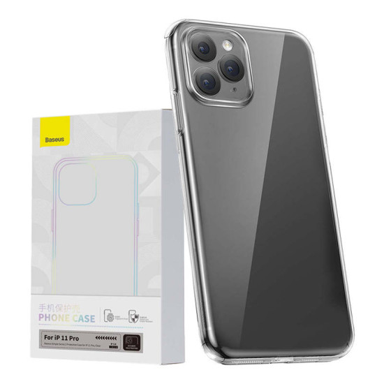 Baseus Θήκη Simple για iPhone 11 Pro (Διαφανές) Baseus Θήκη Simple για iPhone 11 Pro (Διαφανές)