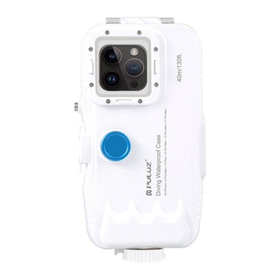Plastic waterproof phone case Puluz for iPhone 15 Plus/15 Pro Max/14 Plus/14 Pro Max/13 Pro Max/12 Pro Max/11 Pro Max (white) Plastic waterproof phone case Puluz for iPhone 15 Plus/15 Pro Max/14 Plus/14 Pro Max/13 Pro Max/12 Pro Max/11 Pro Max (white)