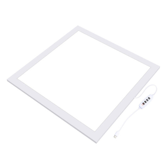 Photography Shadowless Light Lamp Panel PULUZ 1200LM LED 33.3cm x 33.3cm Effective Area Photography Shadowless Light Lamp Panel PULUZ 1200LM LED 33.3cm x 33.3cm Effective Area