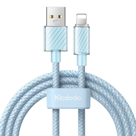 Cable USB-A to Lightning Mcdodo CA-3641, 1,2m (blue) Cable USB-A to Lightning Mcdodo CA-3641, 1,2m (blue)