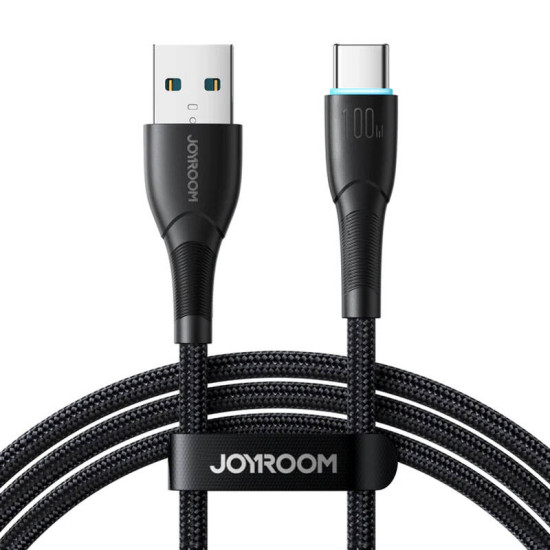 Cable Joyroom SA32-AC6 Starry USB to USB-C, 100W, 1m black Cable Joyroom SA32-AC6 Starry USB to USB-C, 100W, 1m black