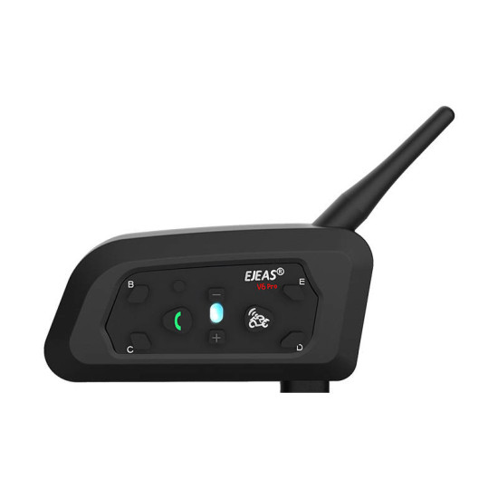 EJEAS Ενδοεπικοινωνία για Κράνος Μηχανής V6PRO+ (Μαύρο) EJEAS Ενδοεπικοινωνία για Κράνος Μηχανής V6PRO+ (Μαύρο)