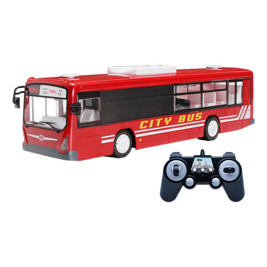 Remote-controlled city bus 1:20 Double Eagle (red) E635-003 Remote-controlled city bus 1:20 Double Eagle (red) E635-003