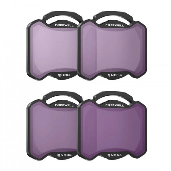 Set of 4 filters ND8,16,32,64 Freewell for DJI Avata 2 Set of 4 filters ND8,16,32,64 Freewell for DJI Avata 2
