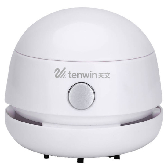 Rechargeable Mini Vacuum desktop cleaner Tenwin 8052-2 micro USB (white) Rechargeable Mini Vacuum desktop cleaner Tenwin 8052-2 micro USB (white)